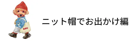 ニット帽でお出かけ編