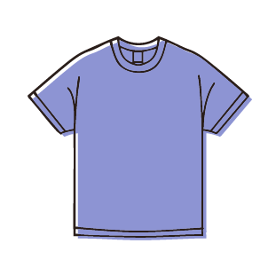 6.5オンス半袖Tシャツ