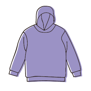 9.4オンスダンボールニットパーカー