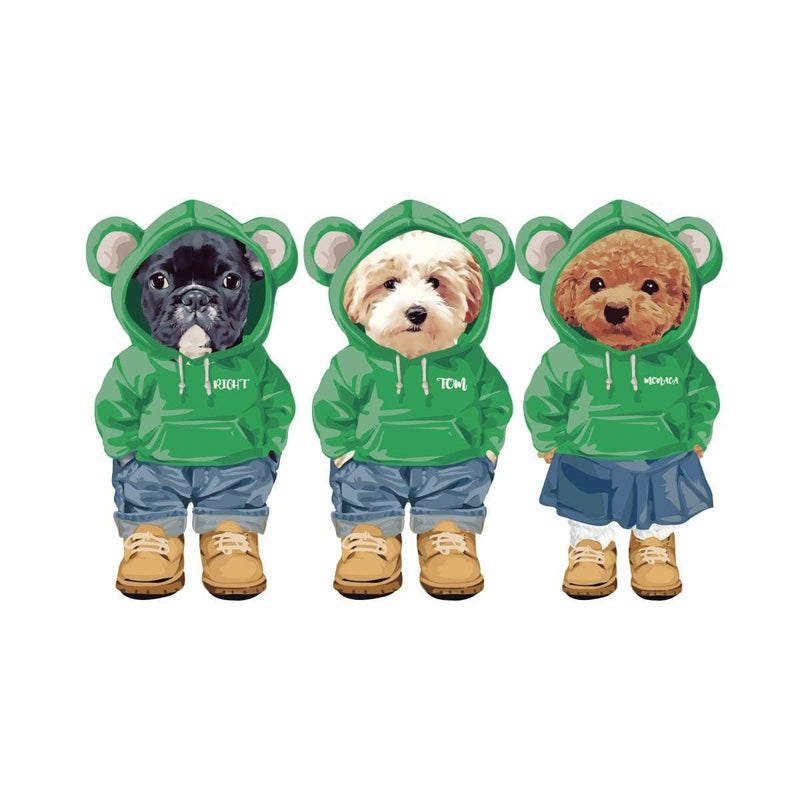 3頭組み合わせサンプル１