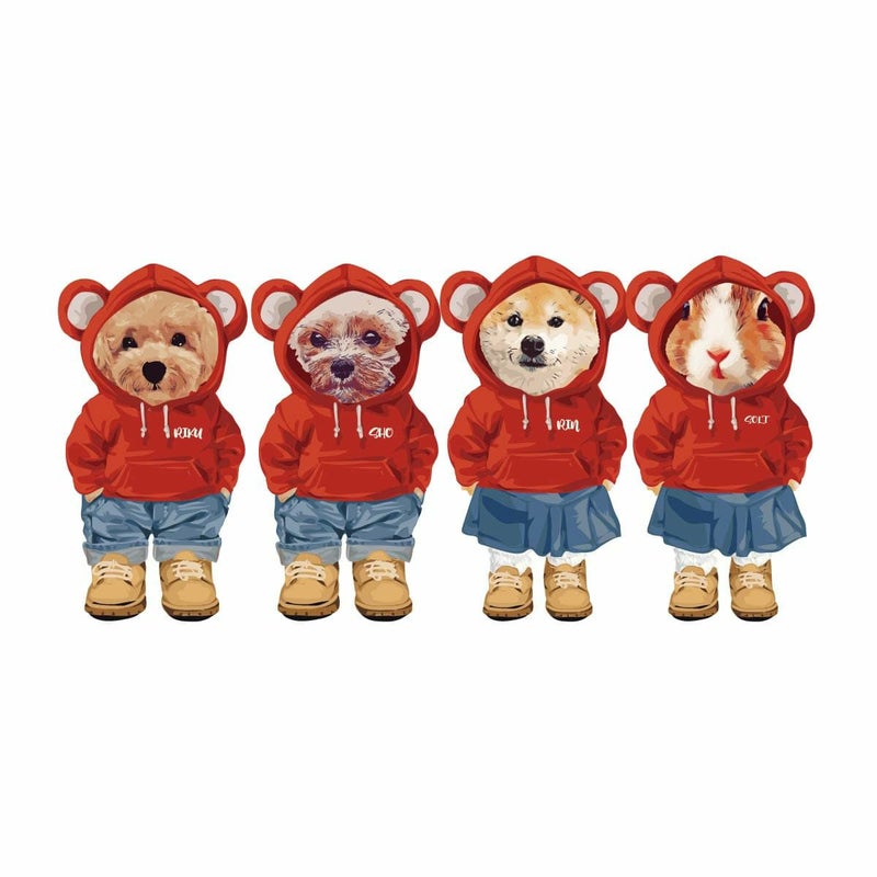 ４頭組み合わせサンプル１