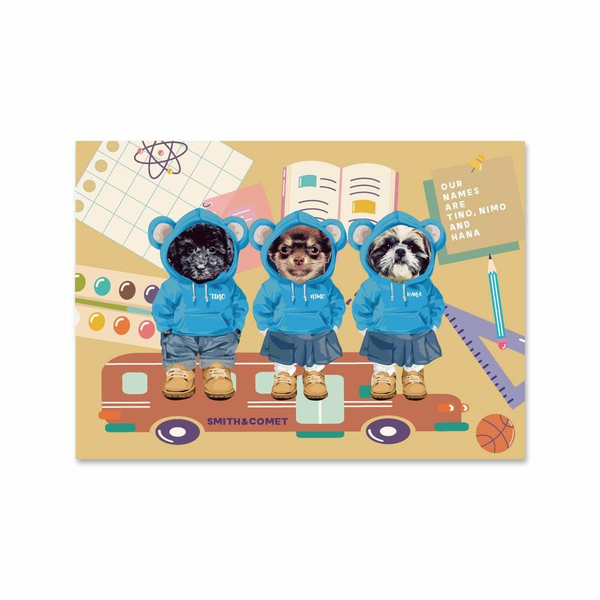 3頭デザイン04
