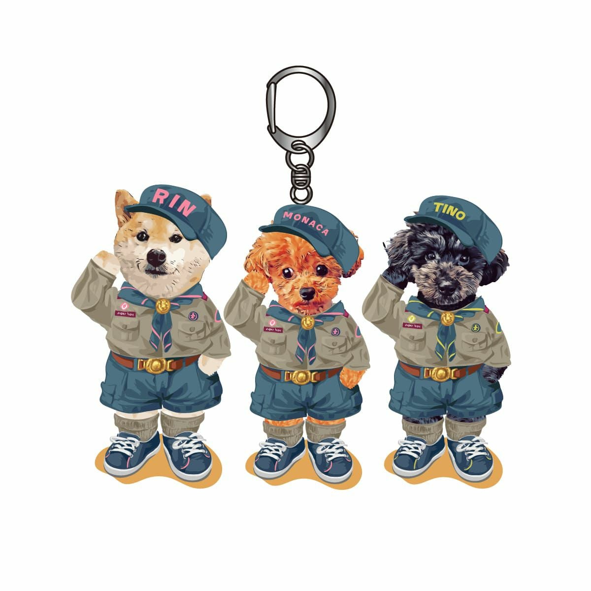 3頭組み合わせサンプル