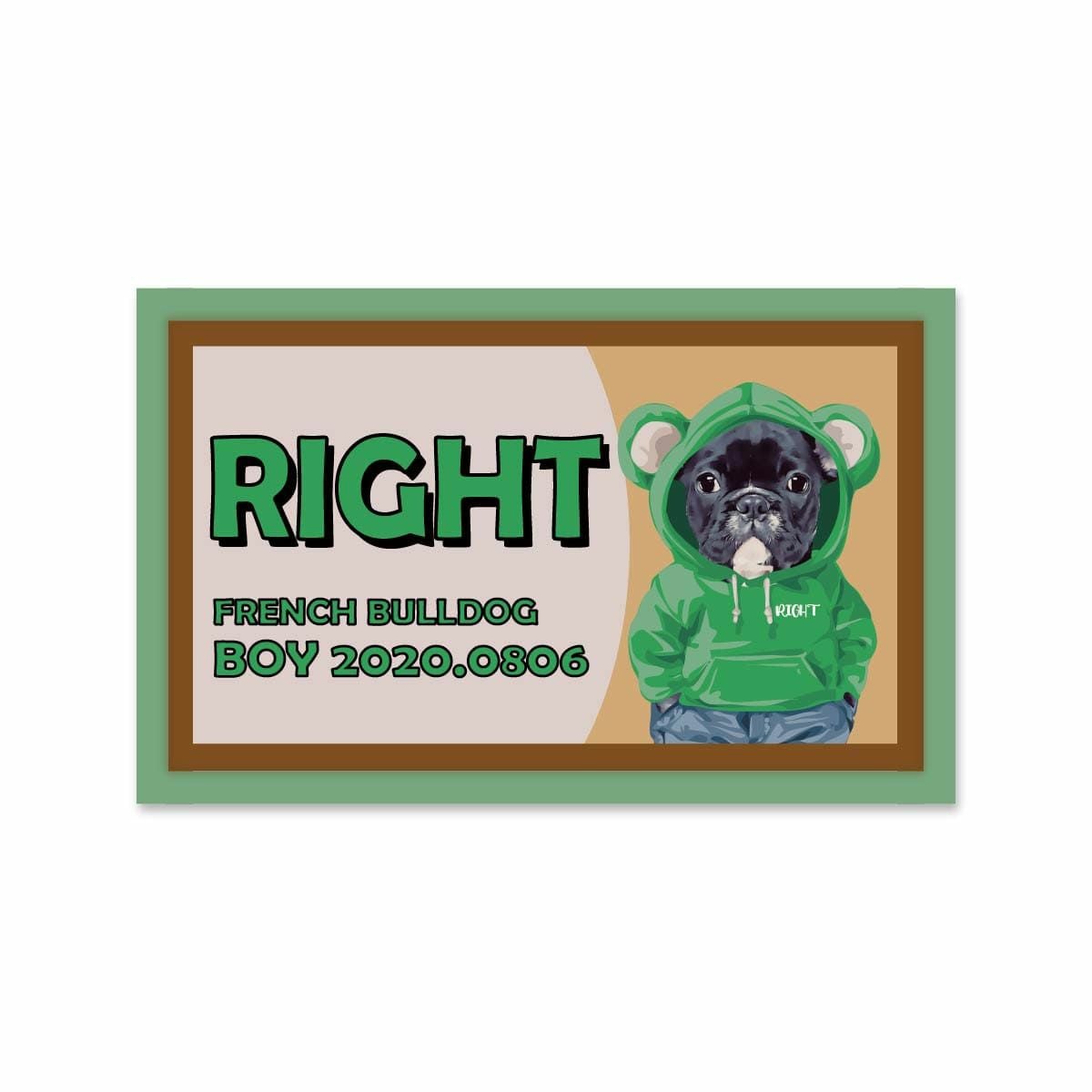 1頭デザイン03サンプル