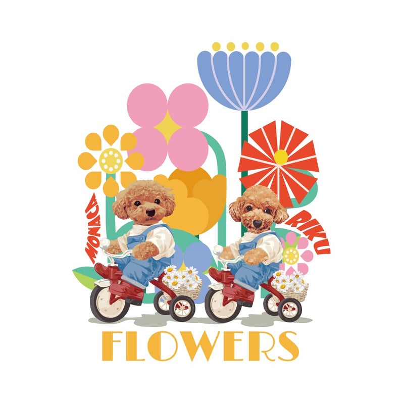 ２頭デザイン