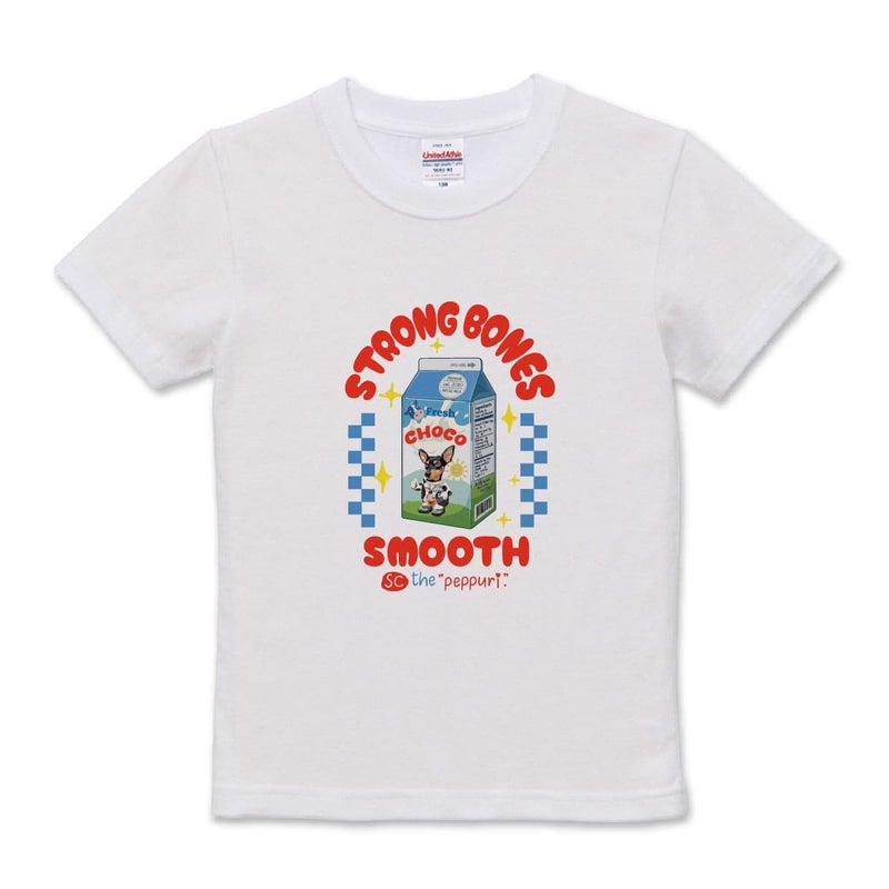 ホワイトにプリントしたイメージ