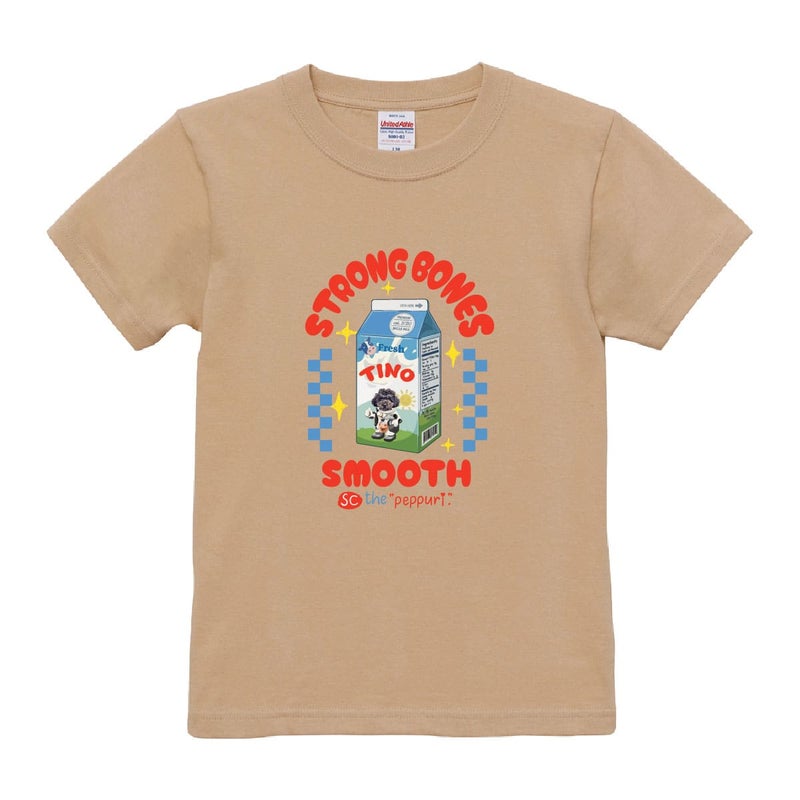 ライトベージュにプリントしたイメージ