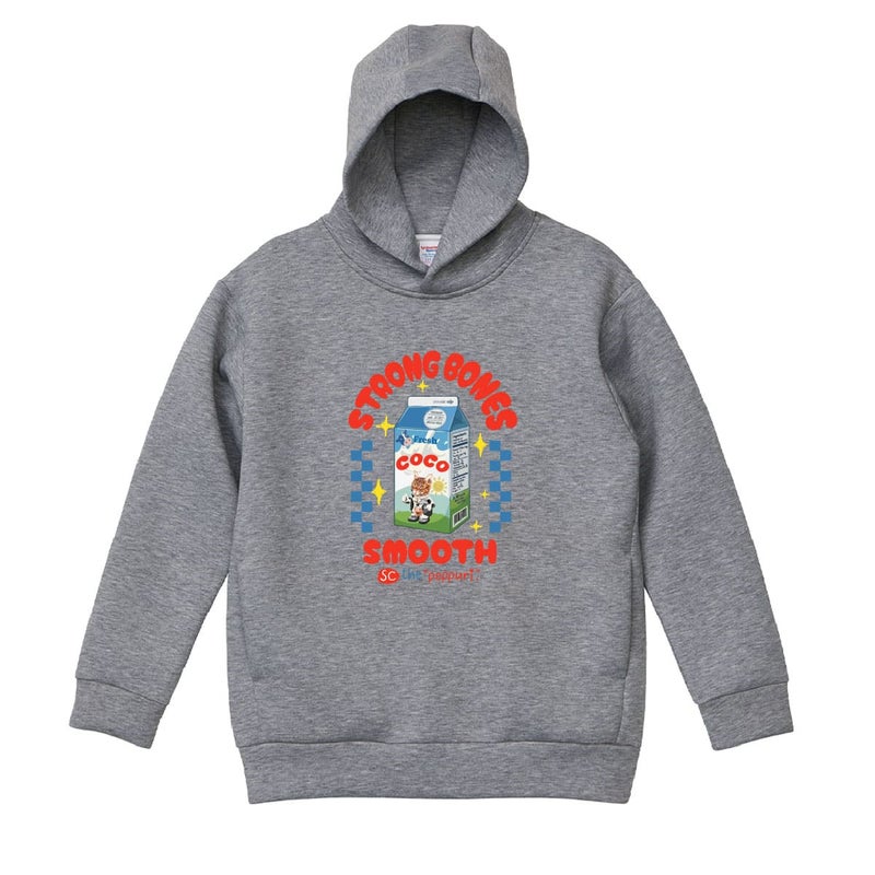 ヘザーグレーにプリントしたイメージ