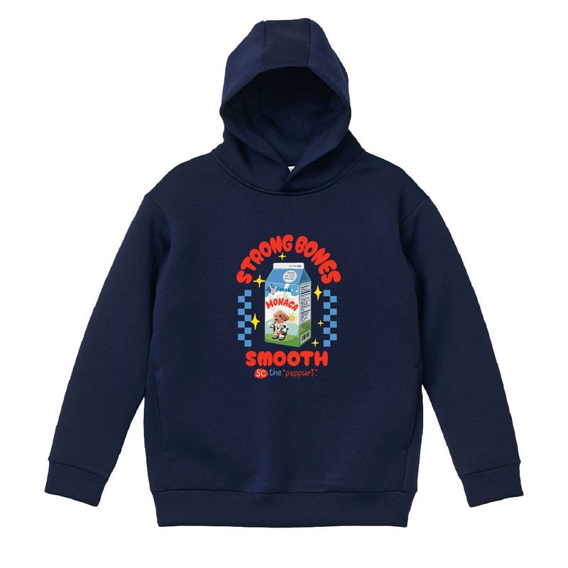 ネイビーにプリントしたイメージ