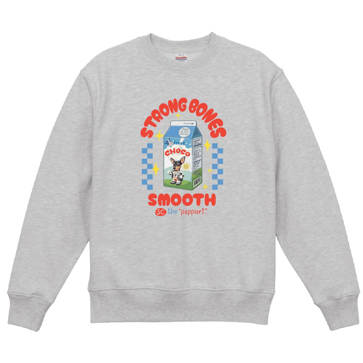 アッシュにプリントしたイメージ