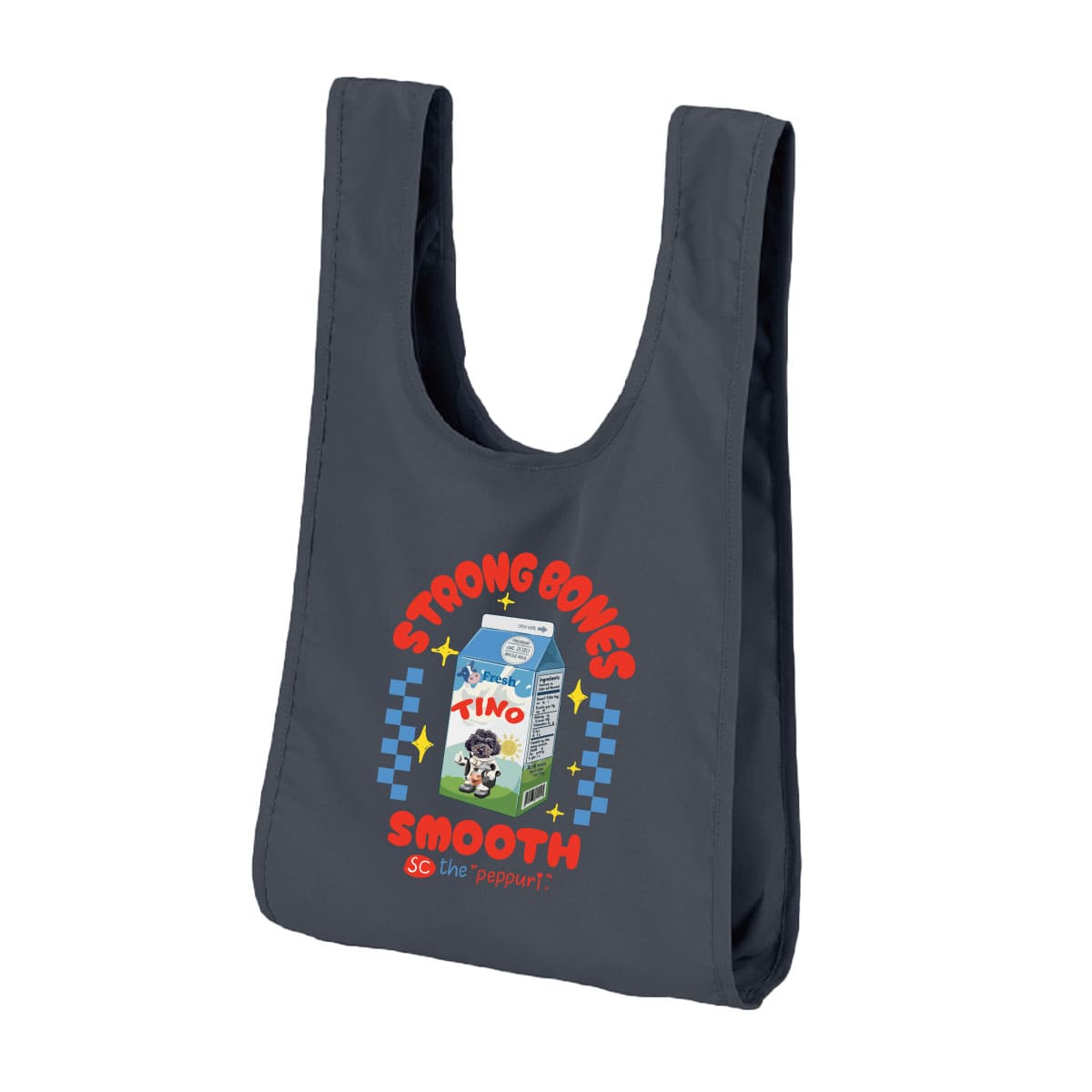 カーボンにプリントしたイメージ