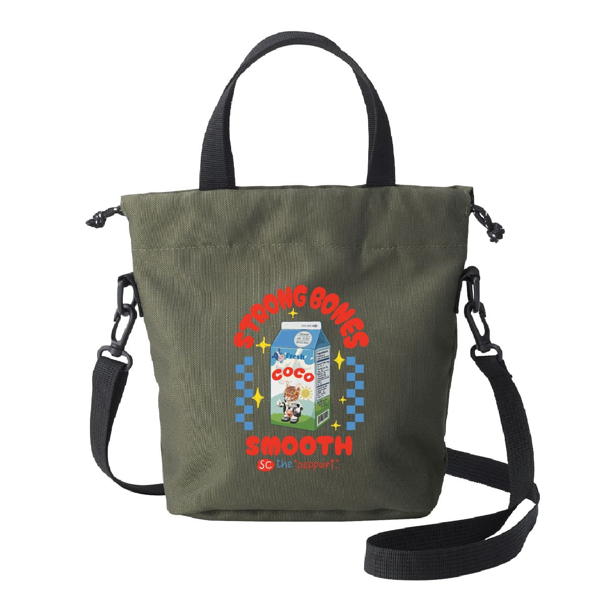 オリーブにプリントしたイメージ