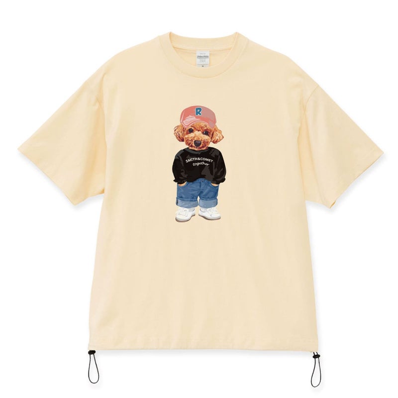 アイボリーにイラスト番号01をプリントしたイメージ