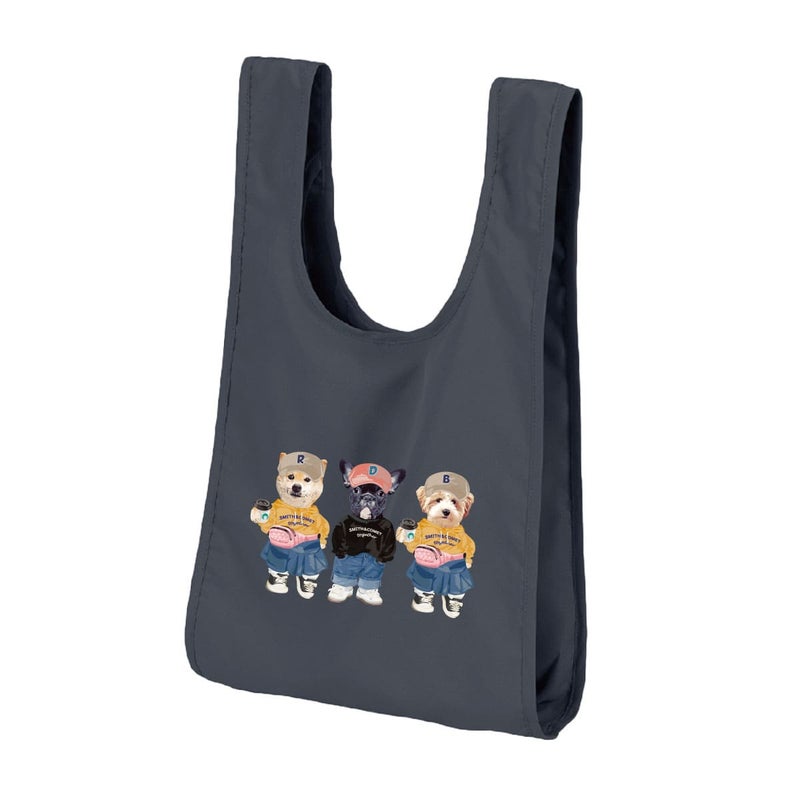 カーボンに３頭デザインをプリントしたイメージ