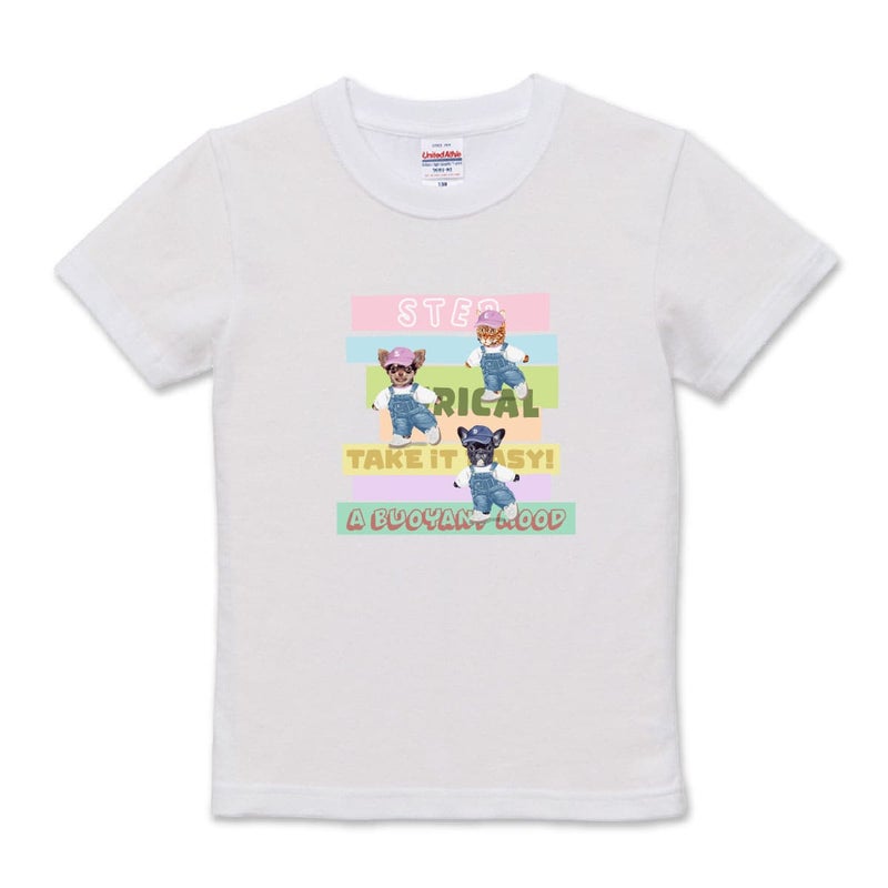 ホワイトにプリントしたイメージ