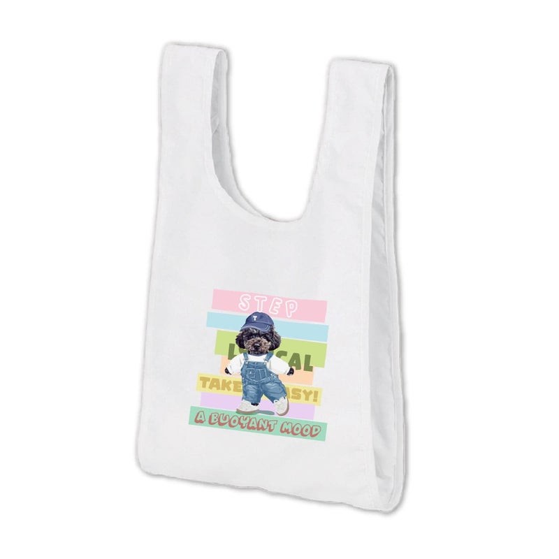 ホワイトにプリントしたイメージ