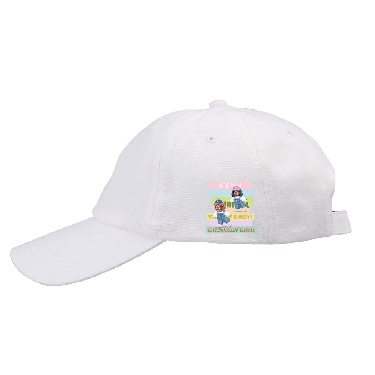 ホワイトにプリントしたイメージ