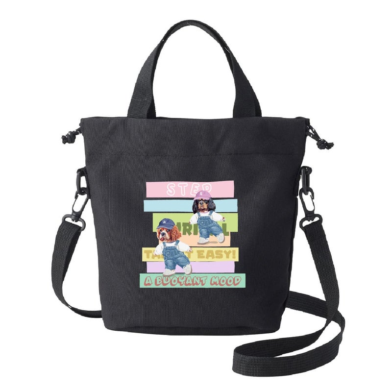 ブラックにプリントしたイメージ