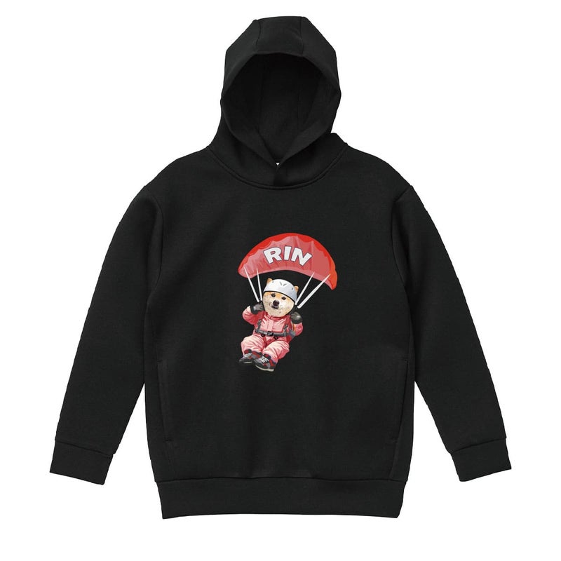 ブラックに１頭デザイン02をプリントしたイメージ