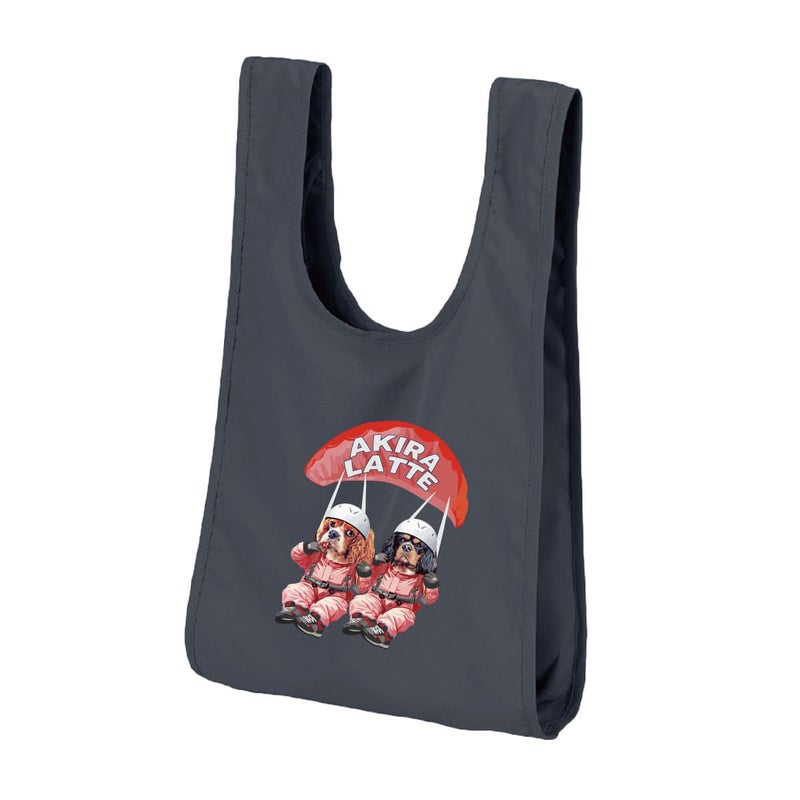 カーボンに２頭デザイン02をプリントしたイメージ