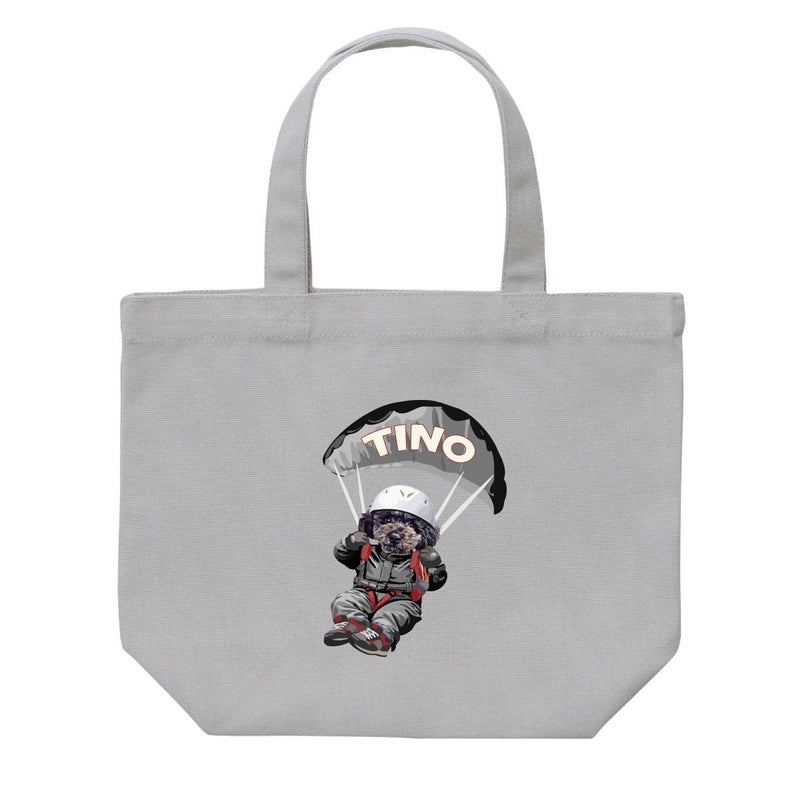 ライトグレーに１頭デザイン01をプリントしたイメージ