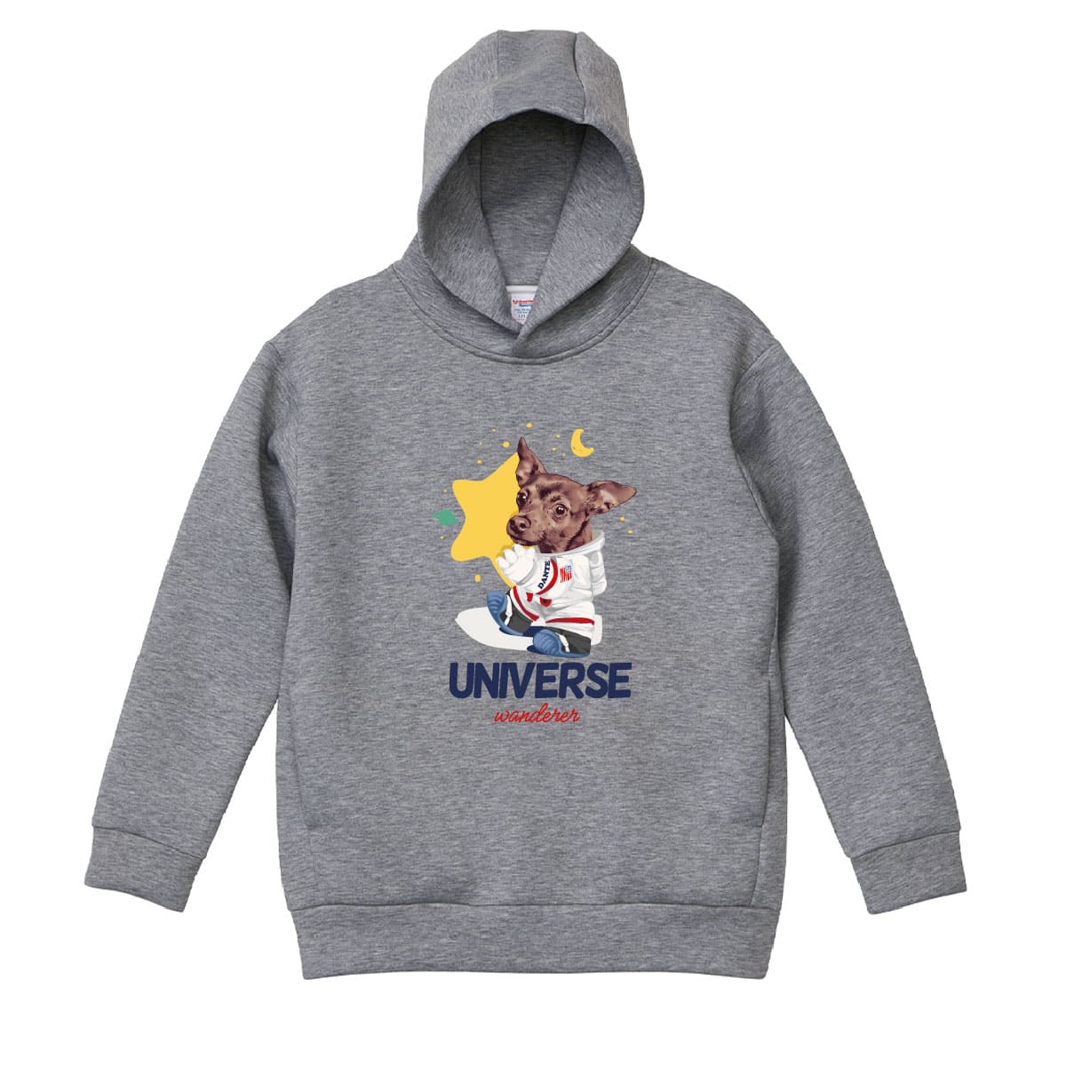 ヘザーグレーにプリントしたイメージ