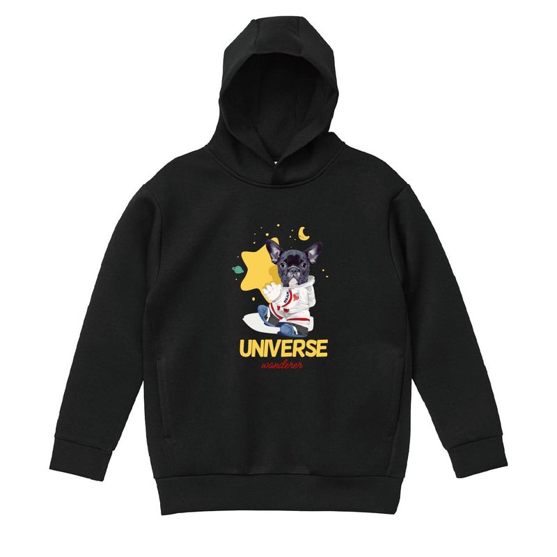 ブラックにプリントしたイメージ