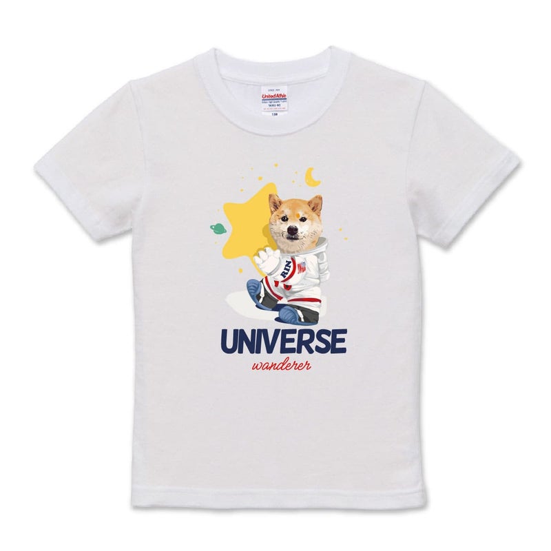 ホワイトにプリントしたイメージ