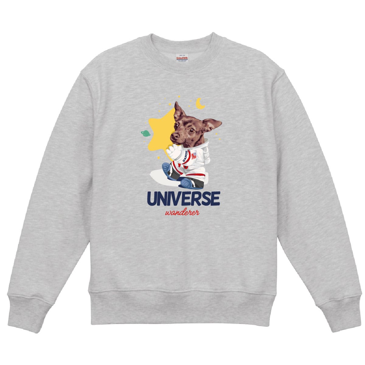 アッシュにプリントしたイメージ