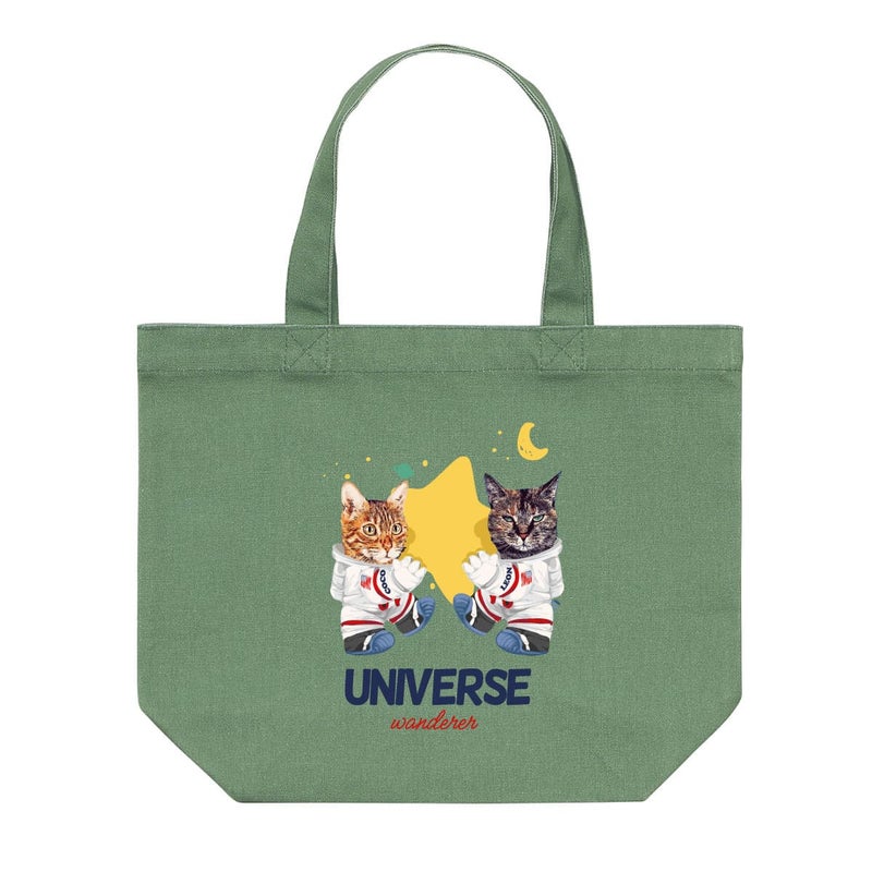 リーフグリーンにプリントしたイメージ