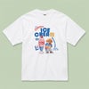 ホワイトにプリントしたイメージ