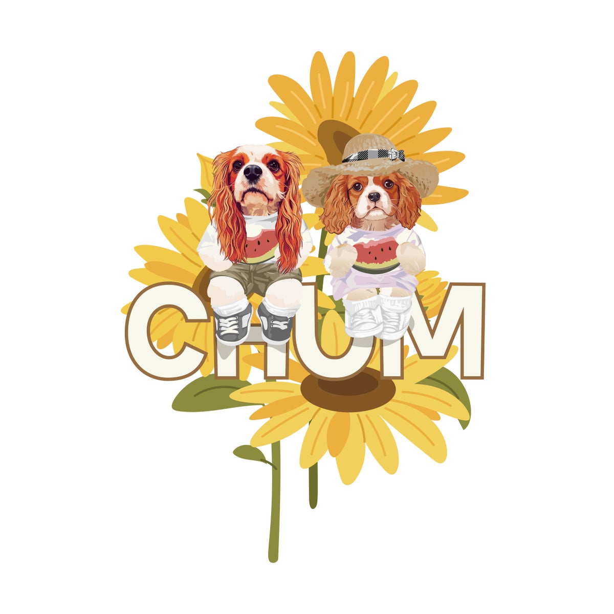２頭デザイン