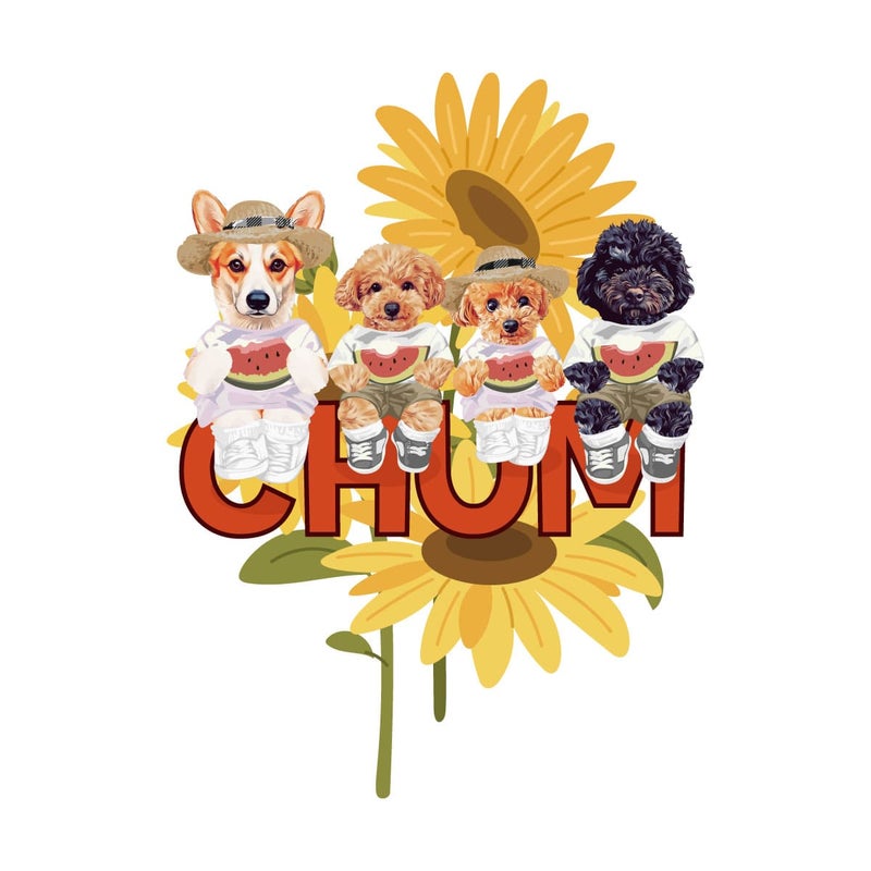 4頭デザイン