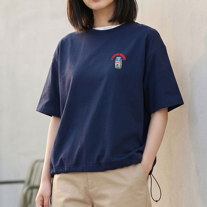 ワンポイントプリントのイメージ