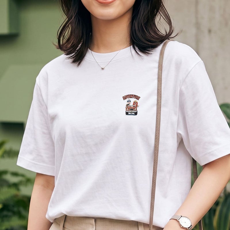ワンポイントプリントのイメージ
