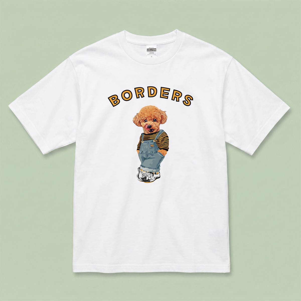 イラスト番号2をＴシャツにプリントしたイメージ