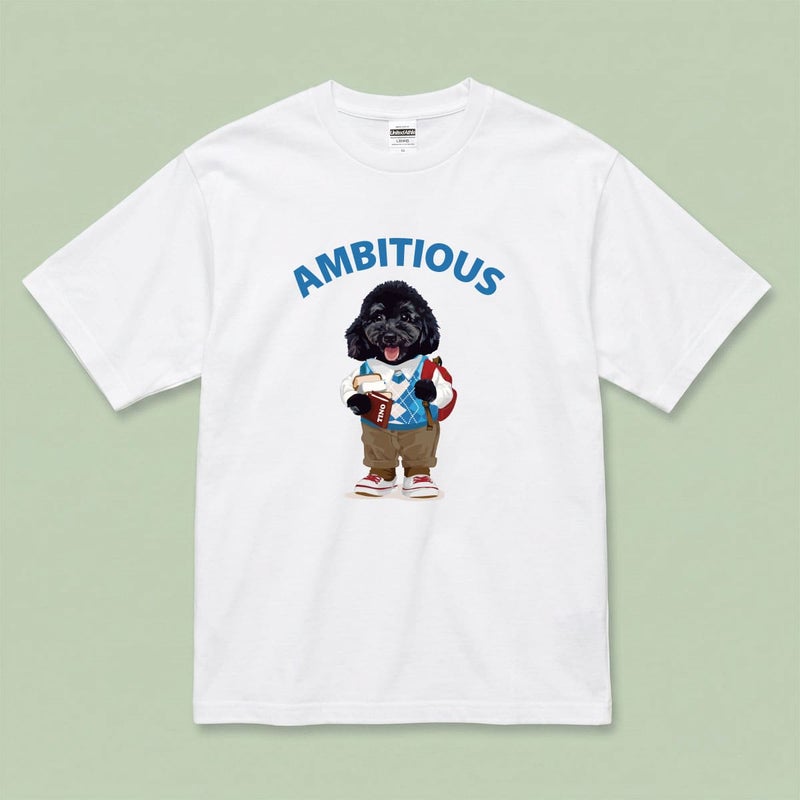 イラスト番号3をＴシャツにプリントしたイメージ