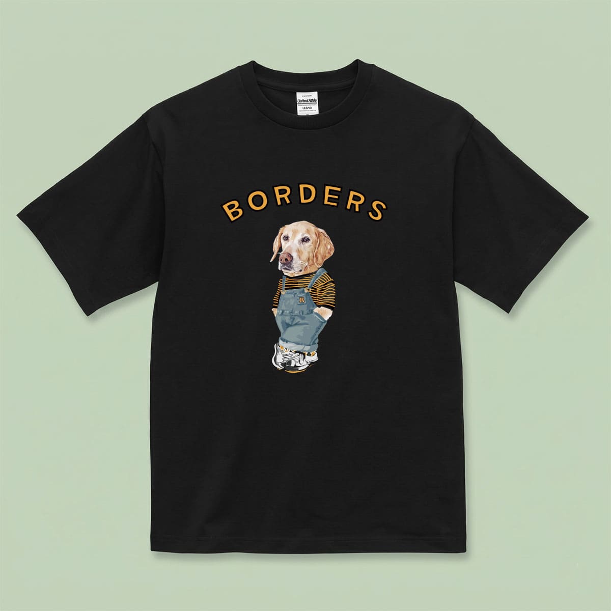 Tシャツにイラスト番号2をプリントしたイメージ