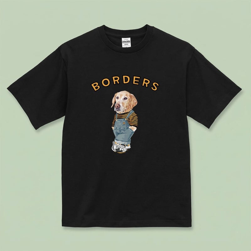 Tシャツにイラスト番号2をプリントしたイメージ
