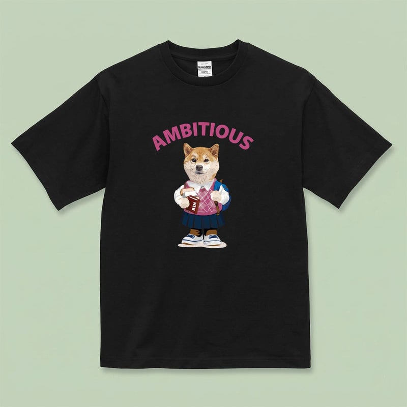 Tシャツにイラスト番号4をプリントしたイメージ