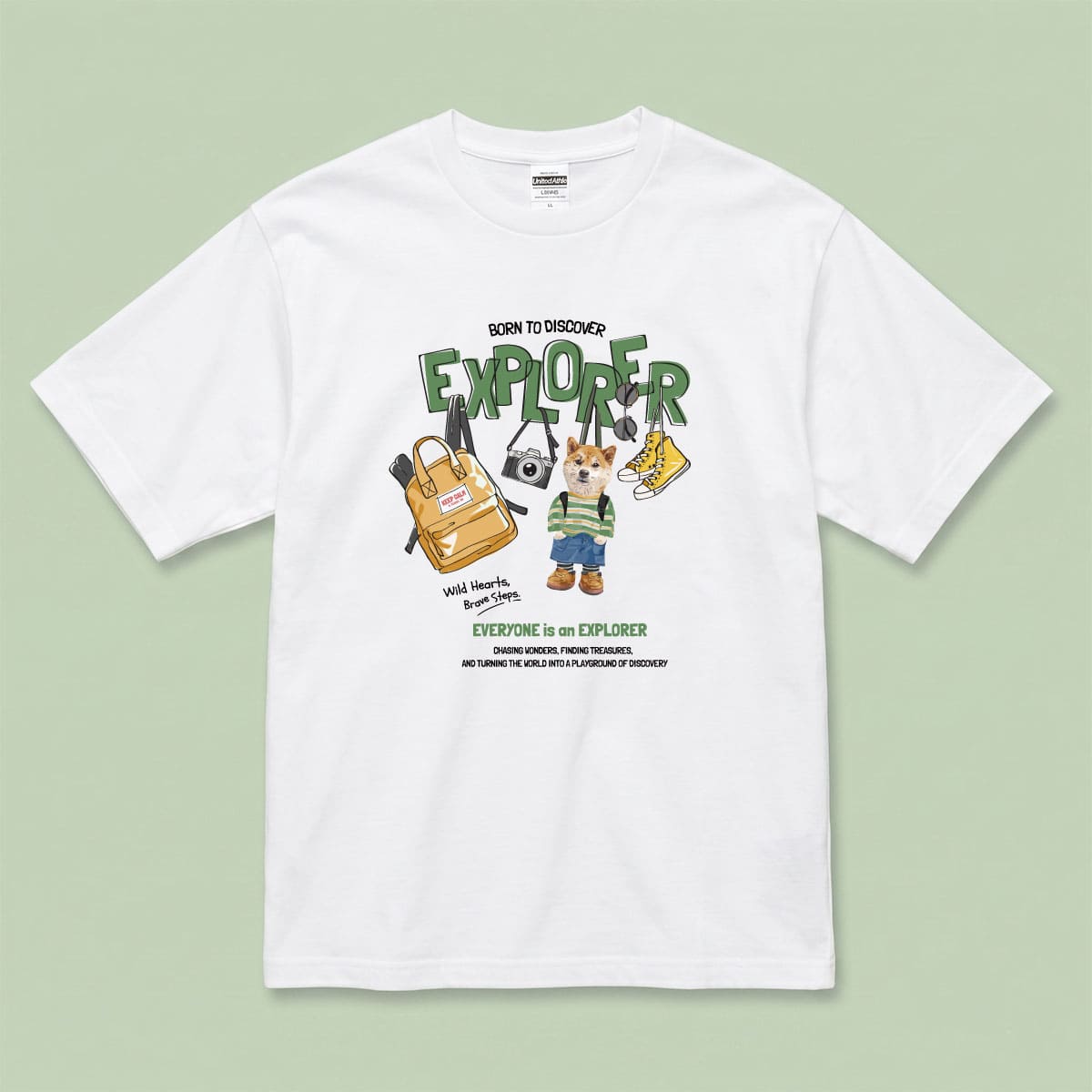 半袖Tシャツイラスト04