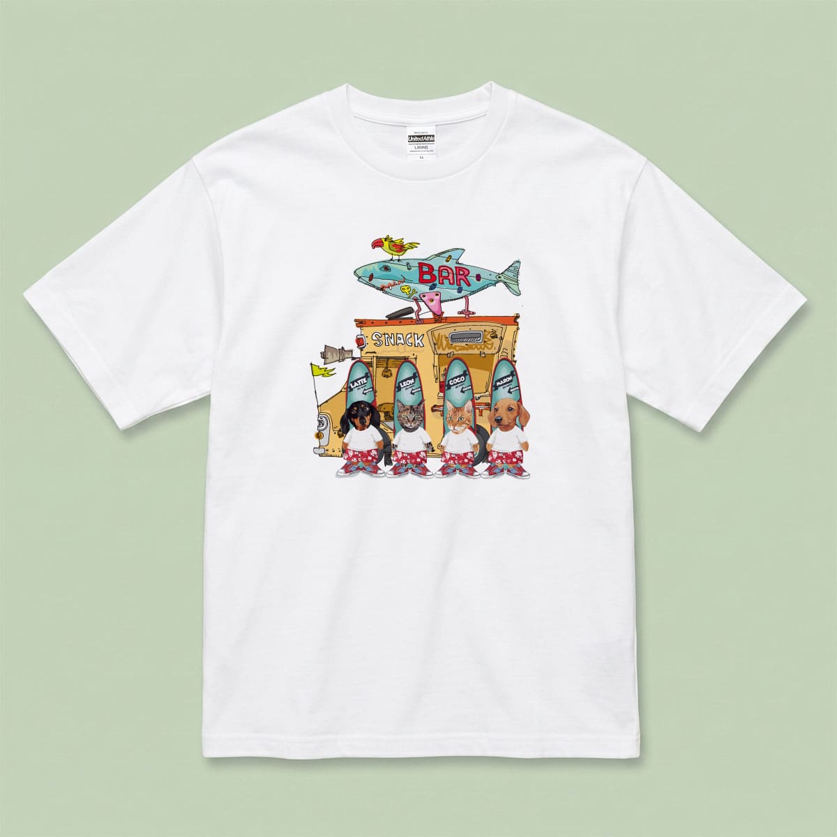 半袖Ｔシャツ イラスト01