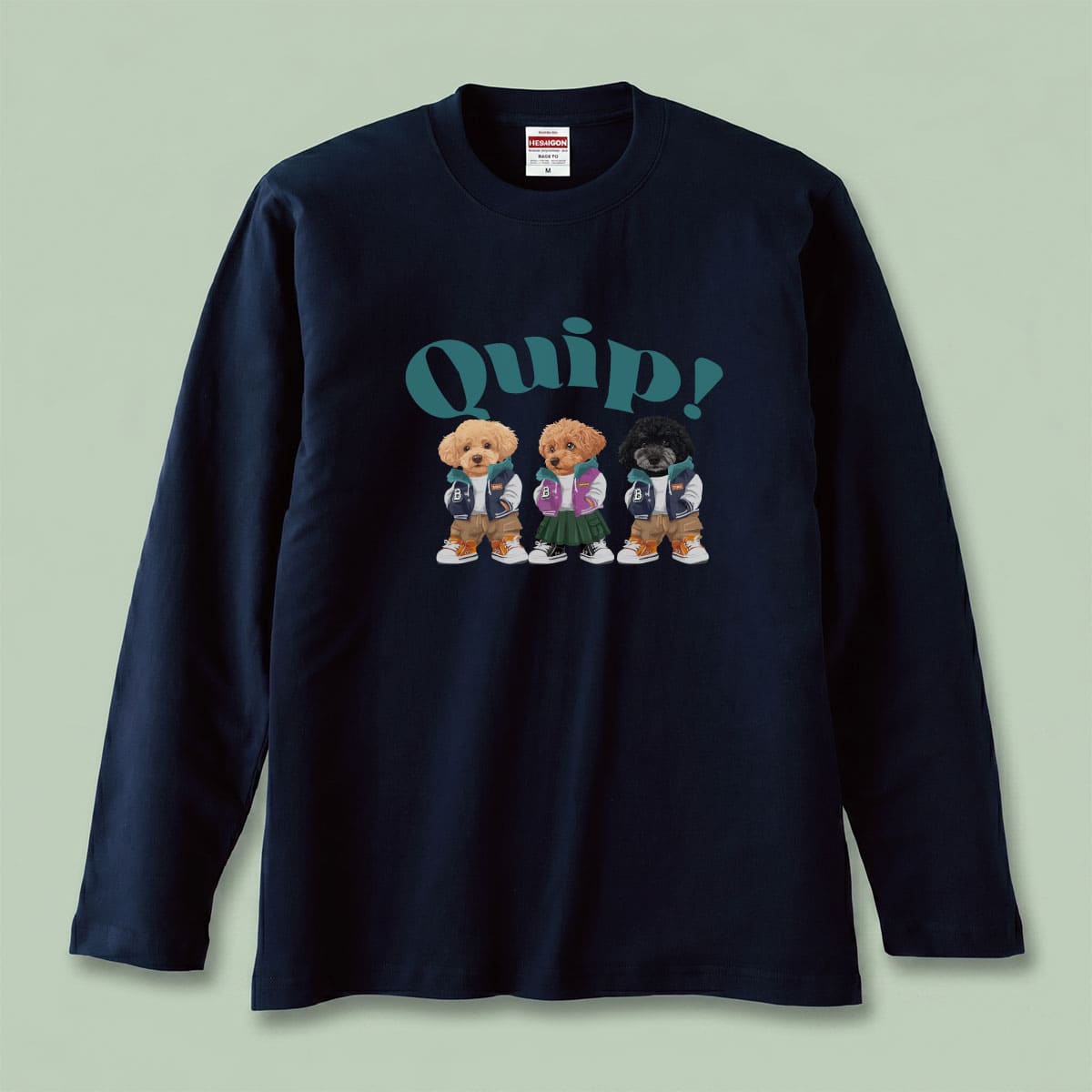ネイビープリントイメージ