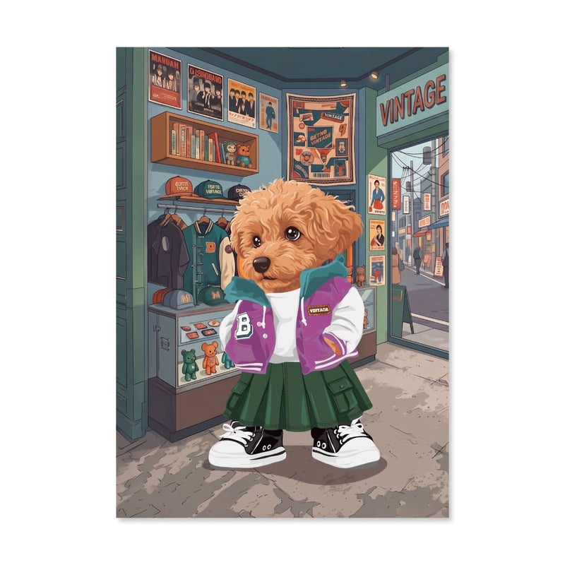 １頭デザイン（女の子）
