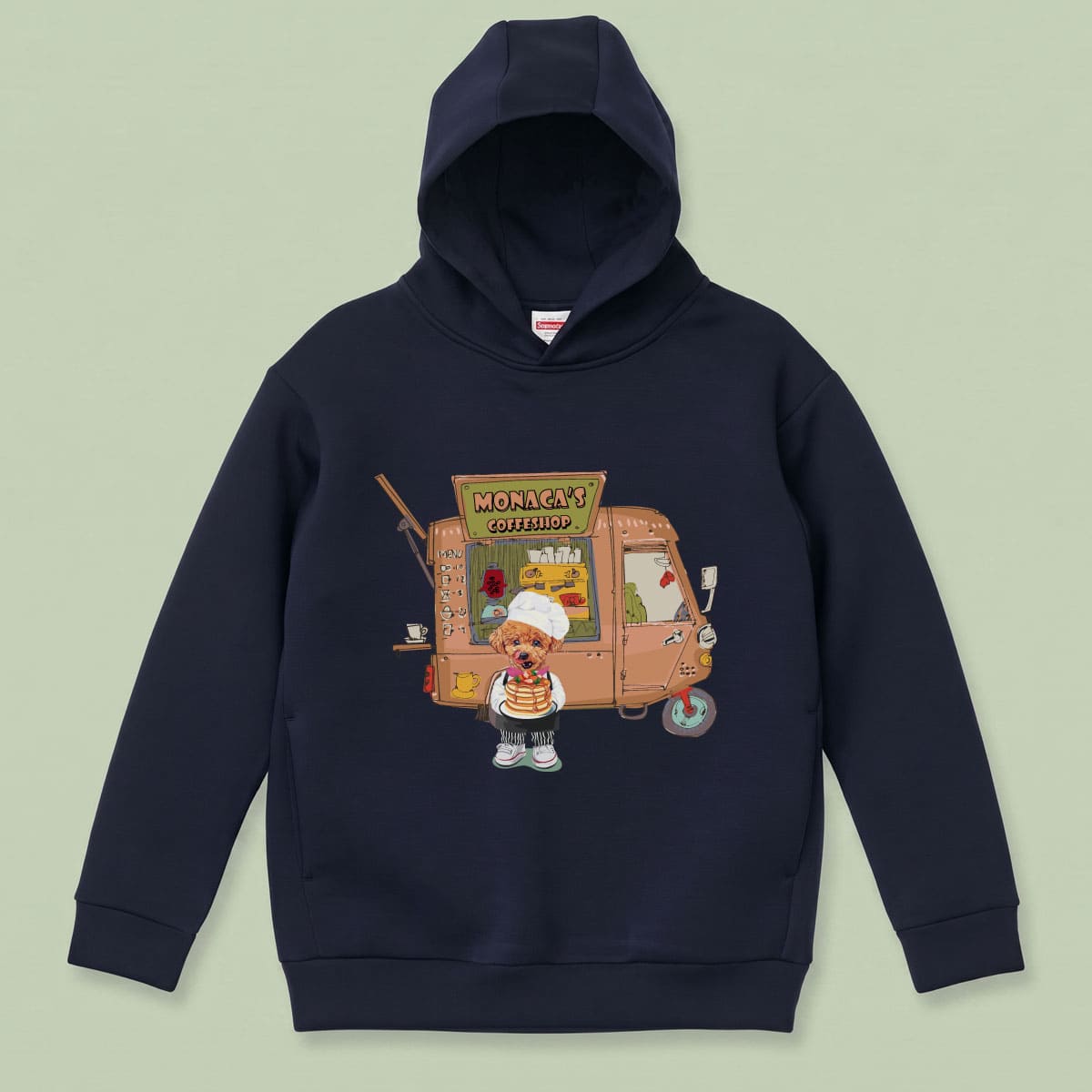 ネイビープリントイメージ