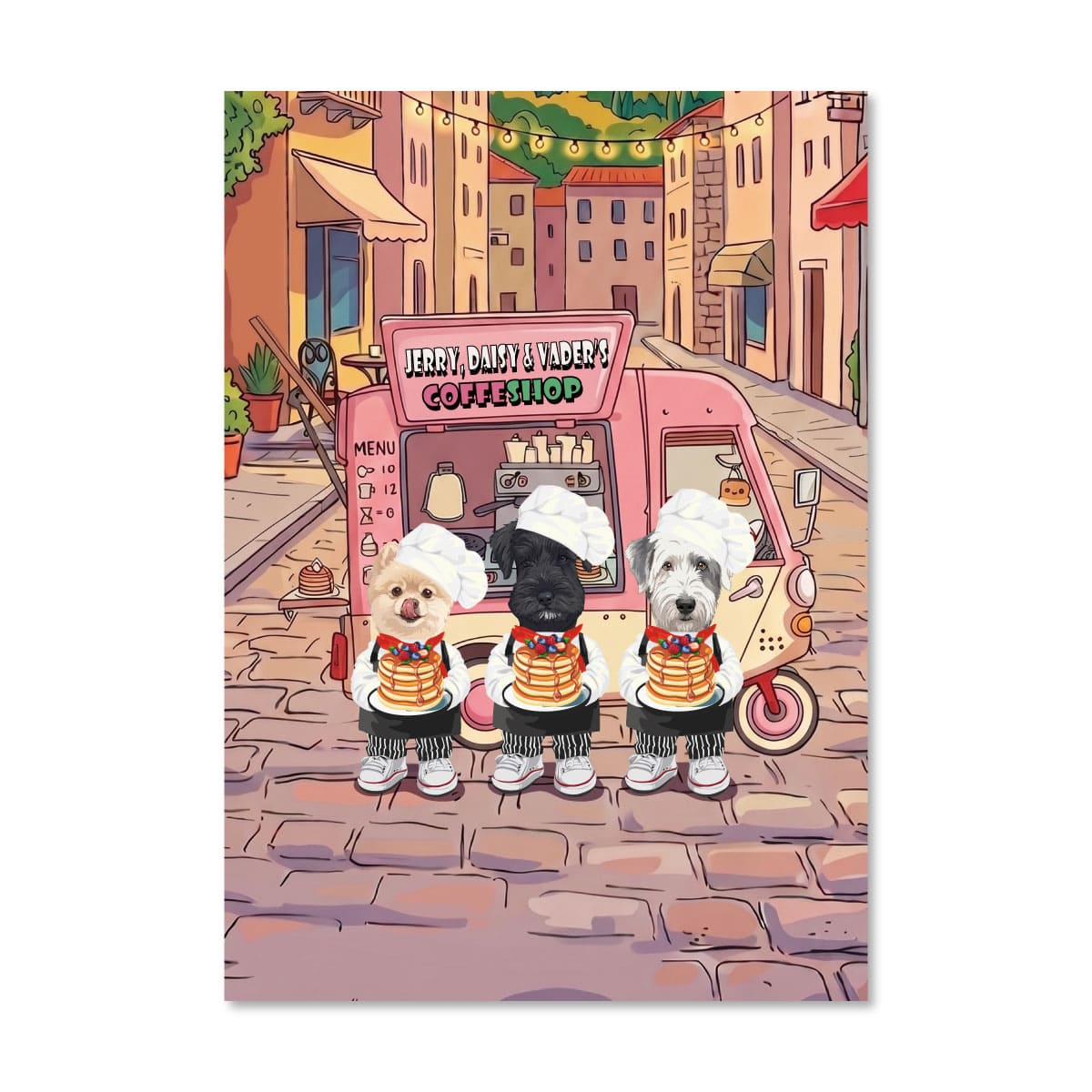 ３頭デザイン（並び順は打合せで）