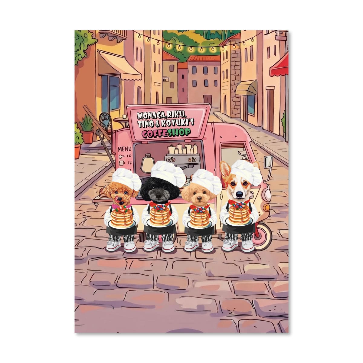 ４頭デザイン（並び順は打合せで）