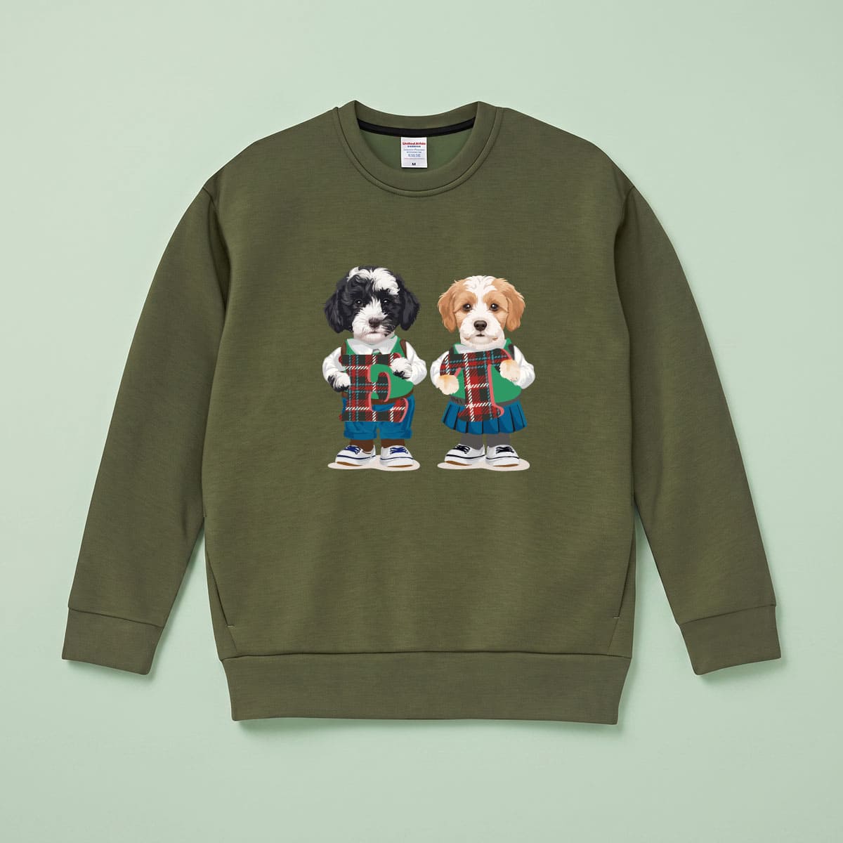 カーキプリントイメージ