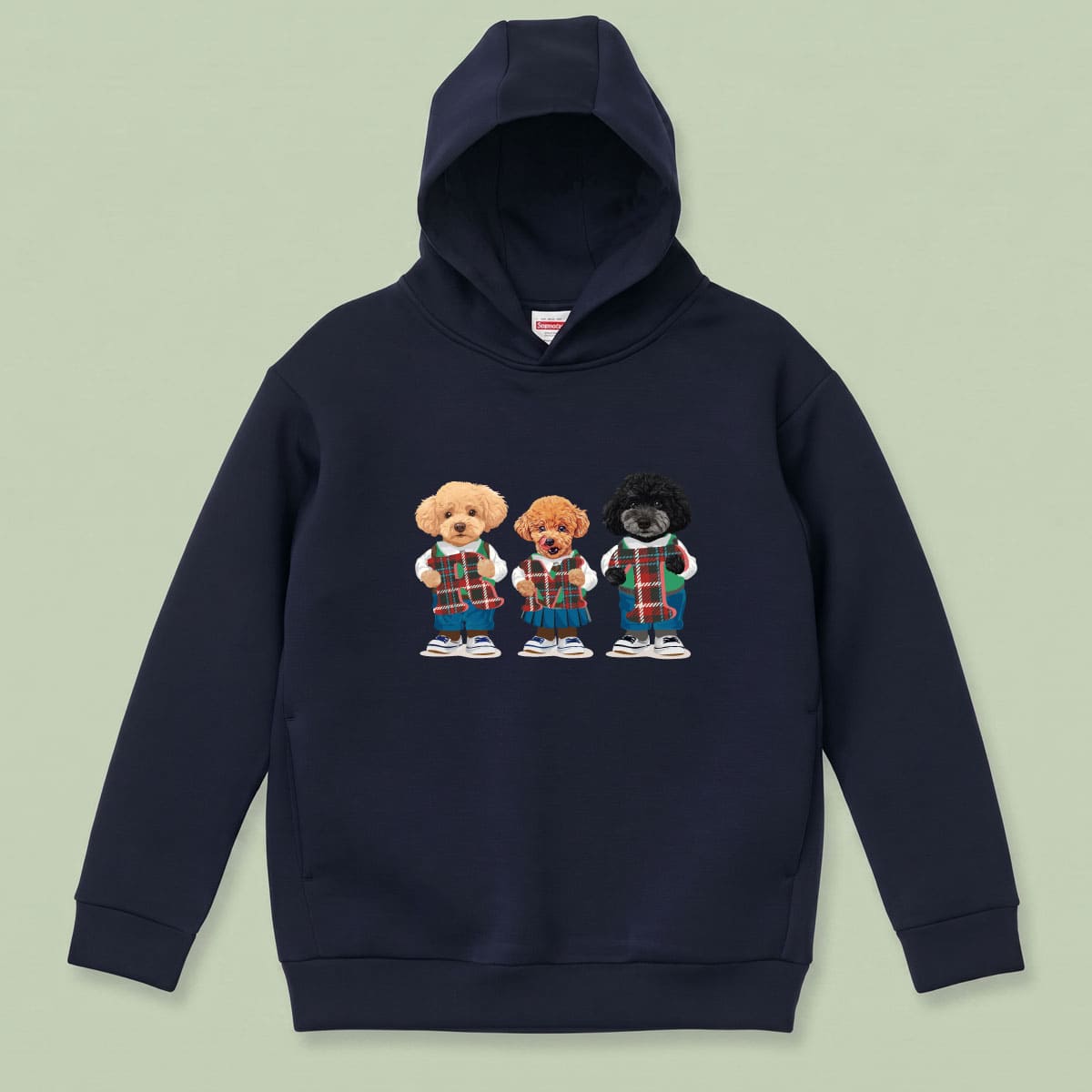ネイビープリントイメージ