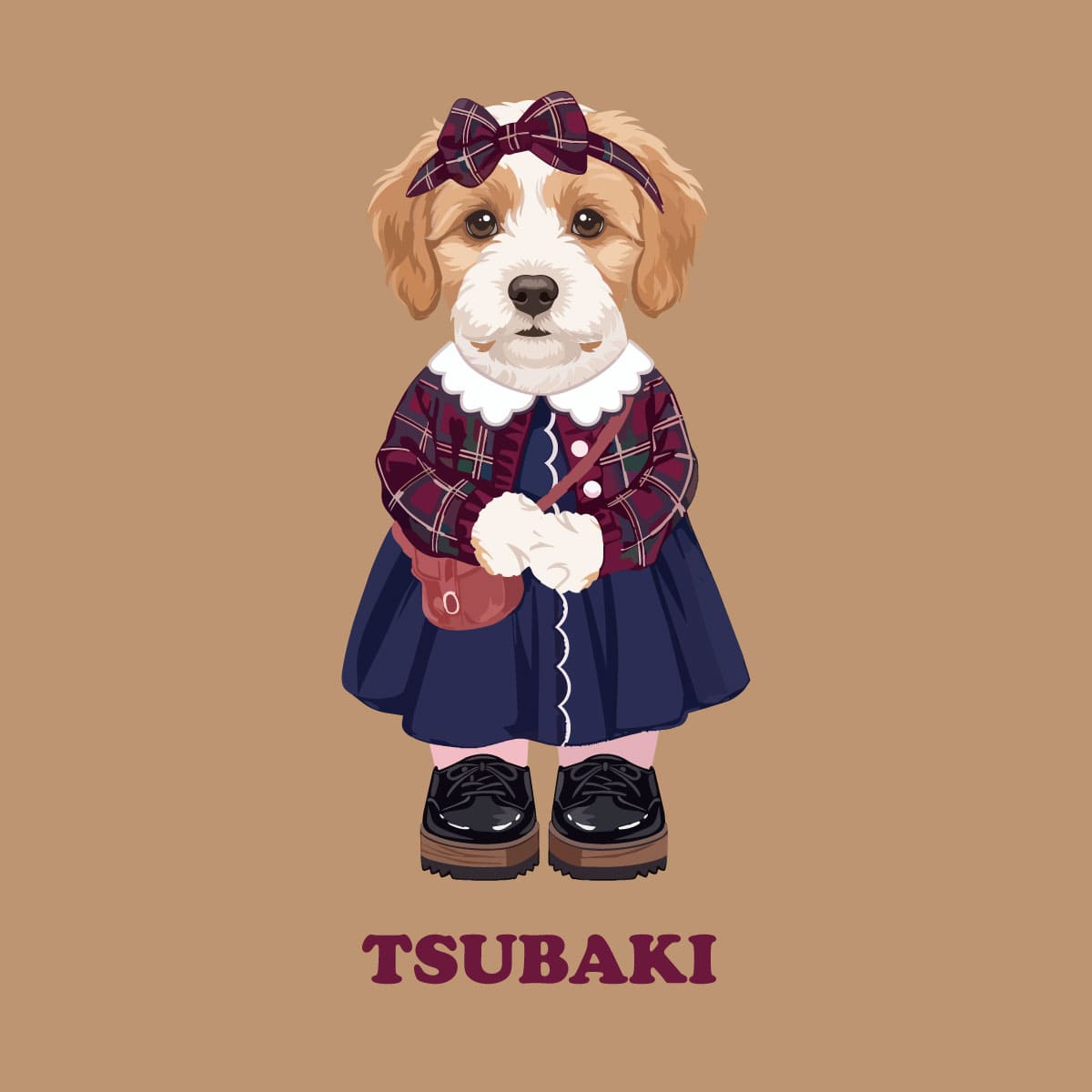 １頭デザイン（女の子）